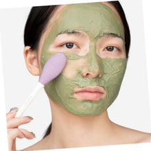 Double-Headed Silicone Mask Brush – Facial Cleansing & Mask Application Tool (1 Pc)