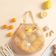 Reusable Mesh Grocery Bag with Handle (1 Pc)