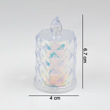 4 Pc Flameless and Smokeless Decorative Melting Candles LED Tea Light, Diwali
