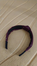 Women's Polka Dot Fabric Knot Hairband – Stylish & Comfortable (1 Pc)
