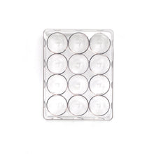 Egg storage box with 12 cavities