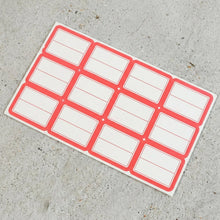 1 Sheets Self-Adhesive Label Stickers