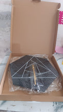 Modern Geometric Hexagon Wall Clock (1 Pc)